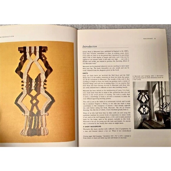 STEP BY STEP MACRAME, BY MARY WALKER PHILLIPS,1970- Golden Press - Picture 4 of 5